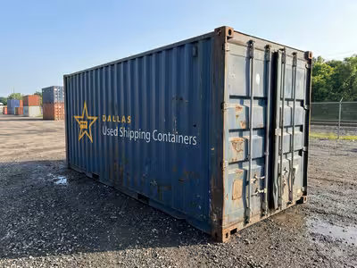 20ft High Cube Used Shipping Container — As-Is (Unit #2)