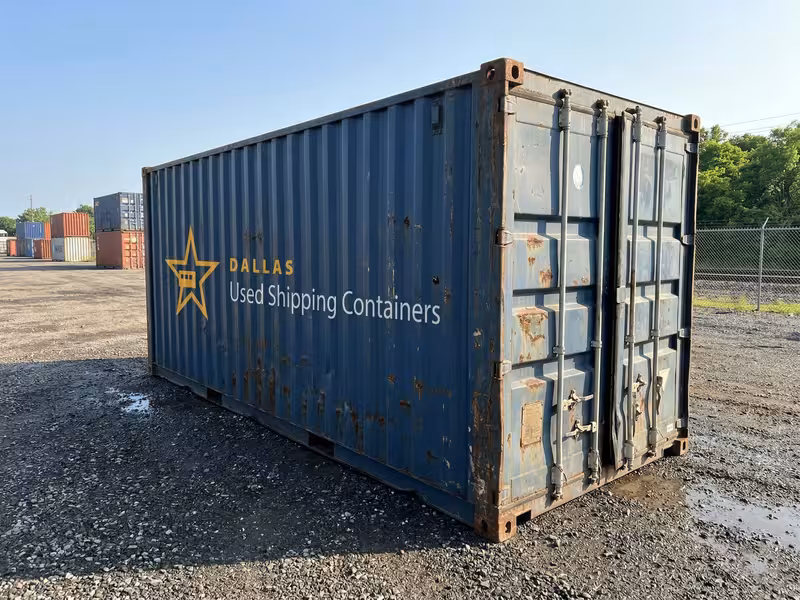 20ft High Cube Used Shipping Container — As-Is (Unit #2)