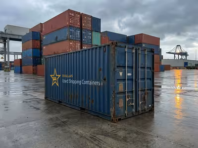 20ft High Cube Used Shipping Container — As-Is
