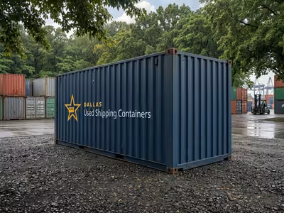 20ft High Cube Used Shipping Container — Cargo Worthy (Unit #2)