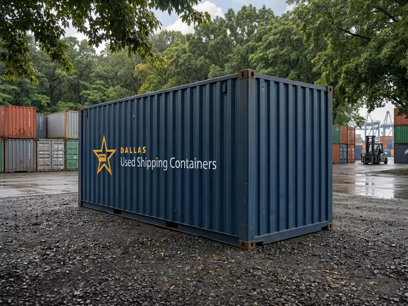 20ft High Cube Used Shipping Container — Cargo Worthy (Unit #2)