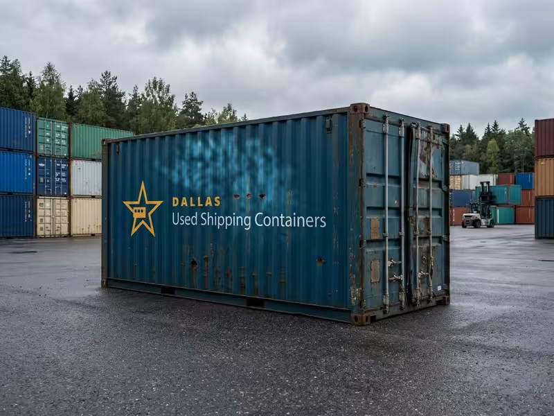 20ft Standard Used Shipping Container — As-Is (Unit #3)