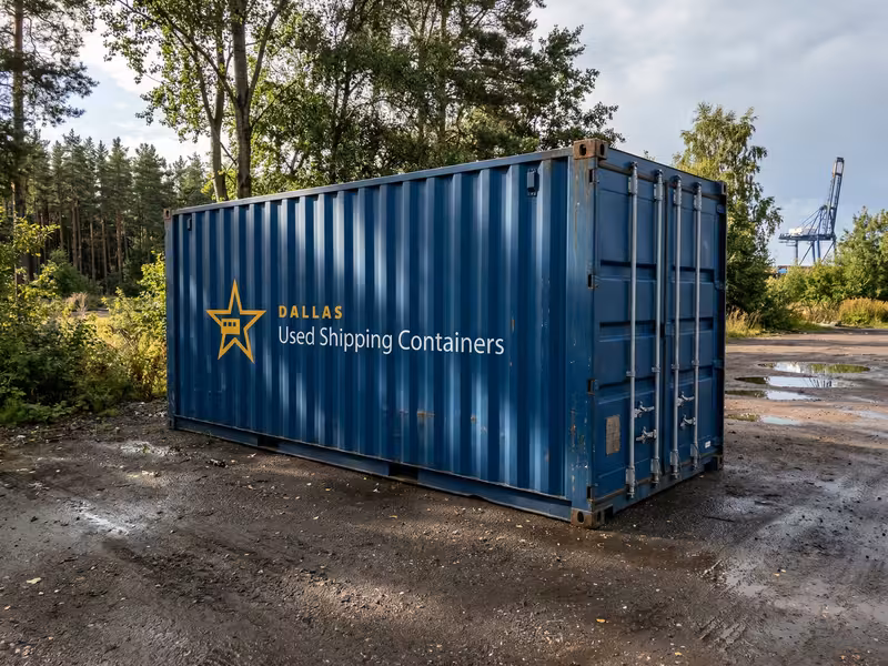 20ft Standard Used Shipping Container — Cargo Worthy (Unit #2)