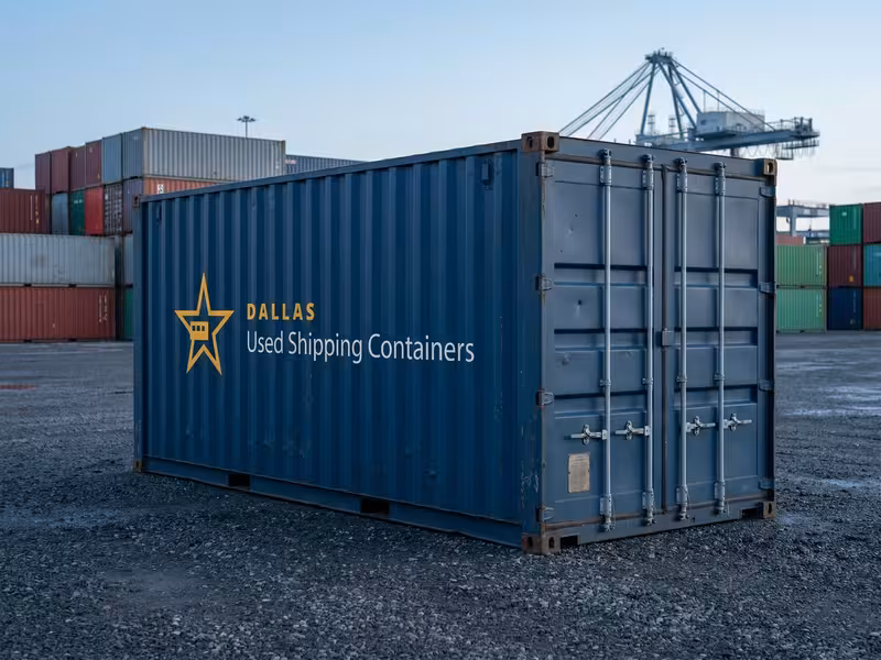 20ft Standard Used Shipping Container — Cargo Worthy