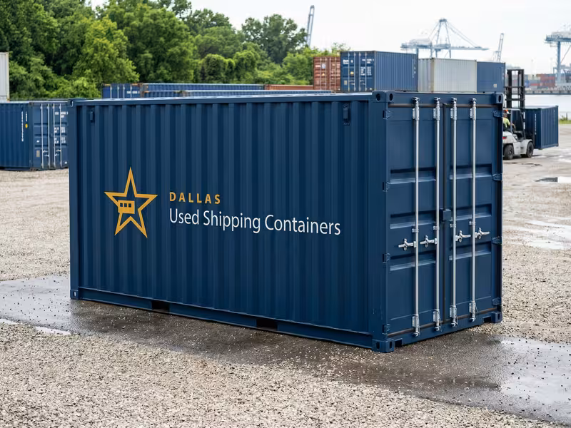 20ft Standard Used Shipping Container — One-Trip (Unit #3)