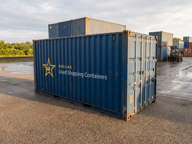 20ft Standard Used Shipping Container — Wind & Water Tight (Unit #3)