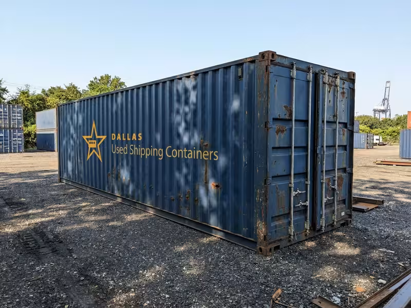 40ft High Cube Used Shipping Container — As-Is (Unit #2)