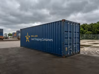 40ft High Cube Used Shipping Container — Cargo Worthy (Unit #2)