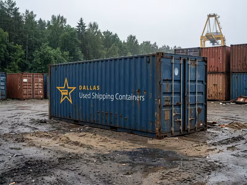 40ft Standard Used Shipping Container — As-Is (Unit #2)