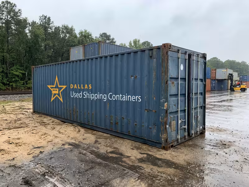 40ft Standard Used Shipping Container — As-Is