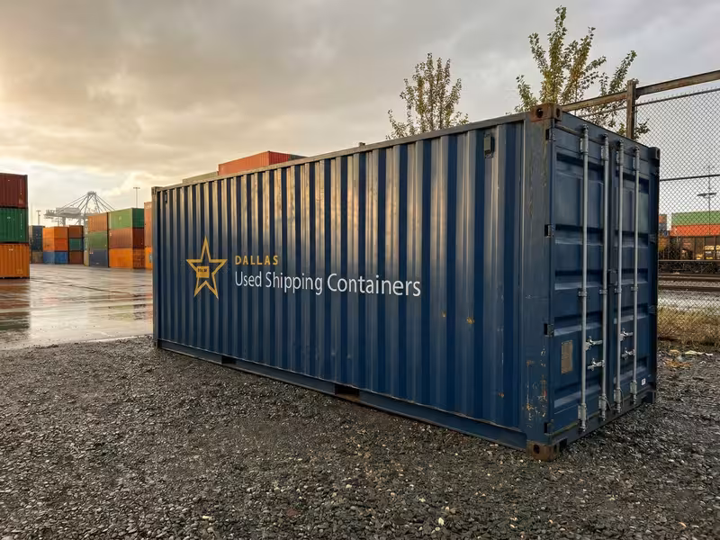 40ft Standard Used Shipping Container — Cargo Worthy